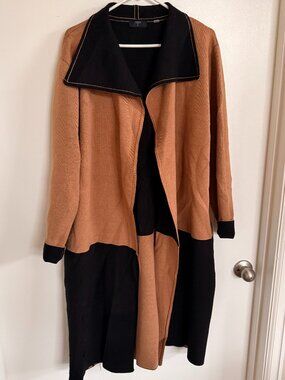 Color-Block Coatigan